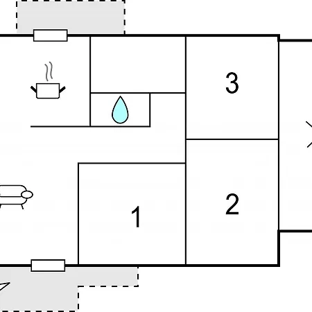 Three-bedroom Holiday In